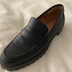 Madewell Corinne Lugsole Loafers - Black, 8.5